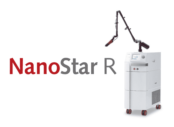 シミ取りレーザー治療機器（NanoStarR）